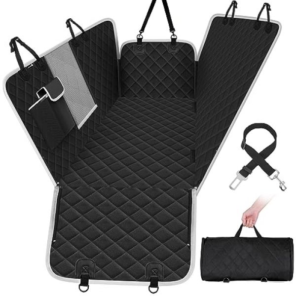 Pecute Hundedecke für Rückbank und Kofferraum